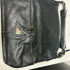 Black Leather Men's Bag